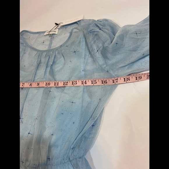 NWT Sugarlips Blue Dress Sz S - Picture 8 of 9